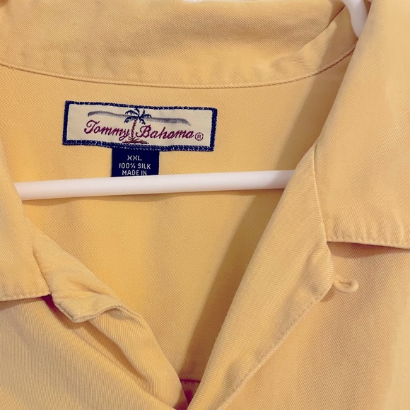 Tommy Bahama Yellow Button Down - Picture 2 of 2